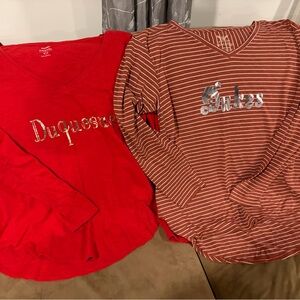 Duquesne Dukes Set of 2 Long Sleeve Shirts